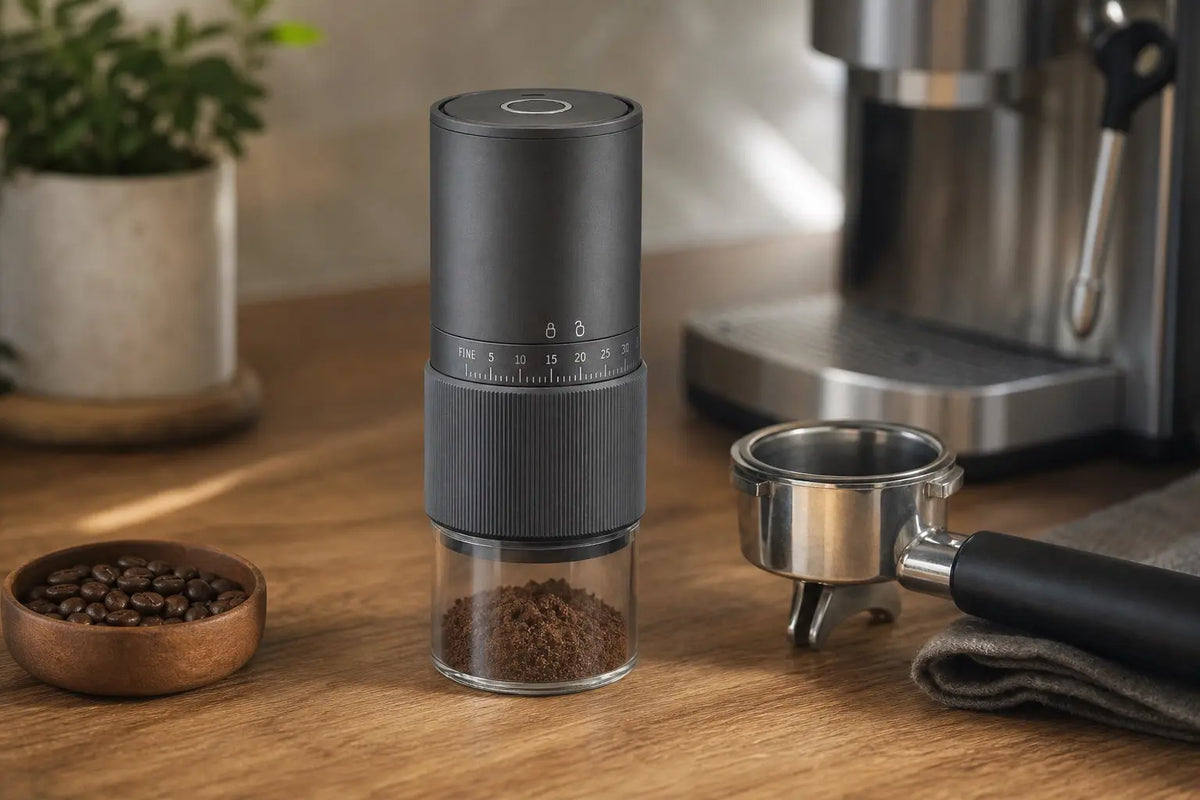 Automatische Espressomühle: 35 Mahlgrade ohne Rätselraten einstellen