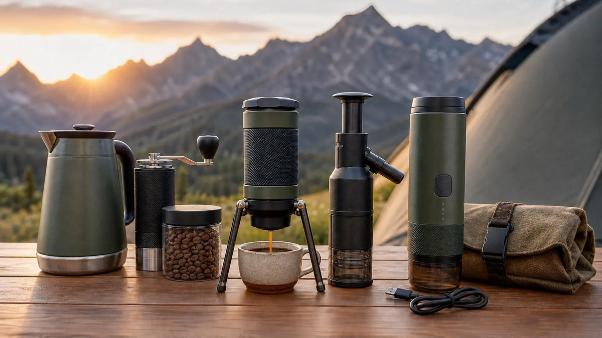Die besten tragbaren Espressomaschinen für unterwegs
