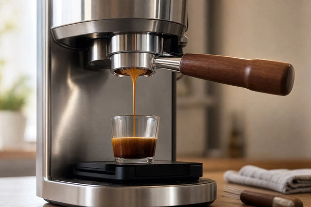 54-mm-bodenloser Siebträger für Breville: So liest du deinen Espressobezug