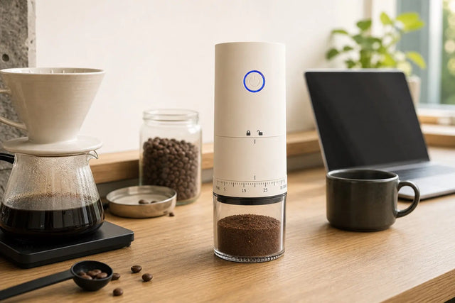 USB-C-Kaffeemühle: 38 Mahlgrade richtig einstellen