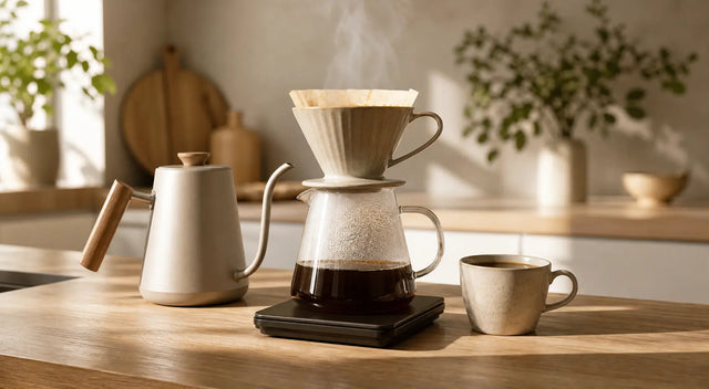 Pour-over-Verhältnis: Leitfaden für besseren Kaffee zu Hause