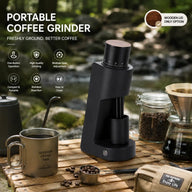 Electric Burr Coffee Grinder  40 Settings Steel Burr & Wood Lid - Vorschaubild 3