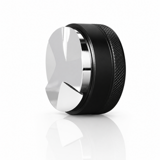 Alternate view of Espresso Distributor Leveler 51/53/58mm Aluminum Alloy 3-Leaf — alternate angle of the full product