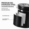 Airtight Coffee Canister 304 Steel One-Way Valve - color options 5