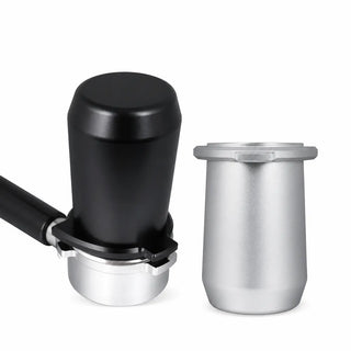 Yozcoffee Breville Espressodosierbecher 54 mm Aluminiumlegierung Schwarz/Silber — Produktbild