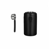 Yozcoffee luftdichte Kaffeekanne 600ml Edelstahl 304 Feuchtigkeitsmesser Schwarz/Creme