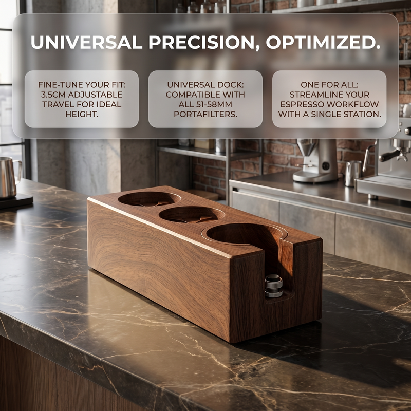 Espresso Tamper Stand for 51-58mm Tampers - color options 4