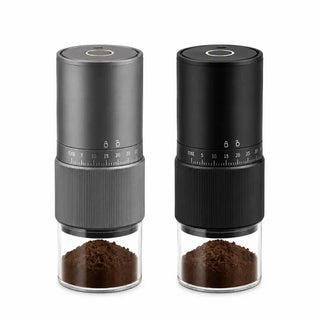 Yozcoffee Automatische Espressomühle 35 Mahlgradeinstellungen USB-C wiederaufladbares Kegelmahlwerk aus Edelstahl — Produktbild