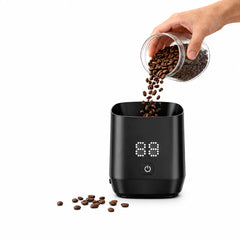 Yozcoffee Wiederaufladbare Kaffeebohnen-Wiegeschale, 0,01g Präzision