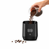 Yozcoffee Wiederaufladbare Kaffeebohnen-Wiegeschale, 0,01g Präzision