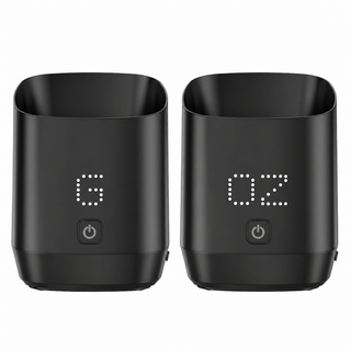 Alternate view of Rechargeable Coffee Bean Weighing Cup, 0.01g Precision: yozcoffee coffee bean weighing cup electronic rechargeable 02