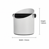 Stainless Steel Coffee Knock Box with Bar - size and compatibility chart 6