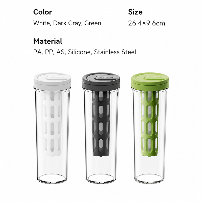 Cold Brew Coffee Infuser Bottle 600ml - size and compatibility chart