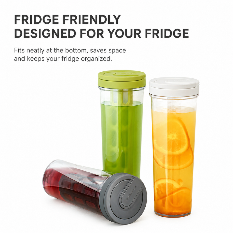 Cold Brew Coffee Infuser Bottle 600ml - in use 2