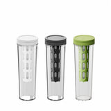 Yozcoffee Cold Brew Infuser Flasche 600ml BPA-frei schlanker Filter Weiß/Grau/Grün