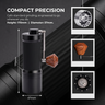 7-Star Manual Coffee Grinder 40 Settings - size and compatibility chart