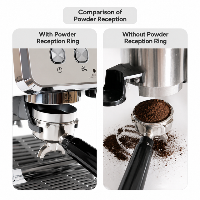 Alternate view of Magnetic Espresso Dosing Funnel Ring 51-58mm - product photo 2