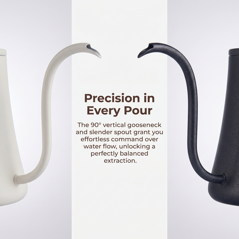 Gooseneck Pour Over Kettle 700ml - detail view