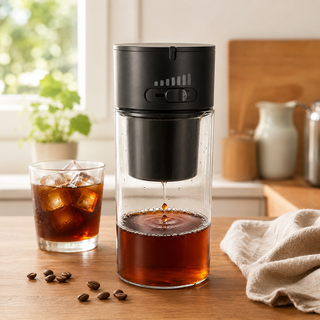 Yozcoffee Einstellbarer Fluss Eiskaffee-Tropfbrühmaschine — weitere Ansicht