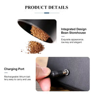 Electric Burr Coffee Grinder  40 Settings Steel Burr & Wood Lid - Vorschaubild 7