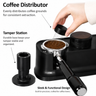 Spring-Loaded Tamper Magnetic Distributor 51mm - side view