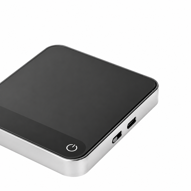 Mini Coffee Scale with Timer 2kg / 0.1g - side view