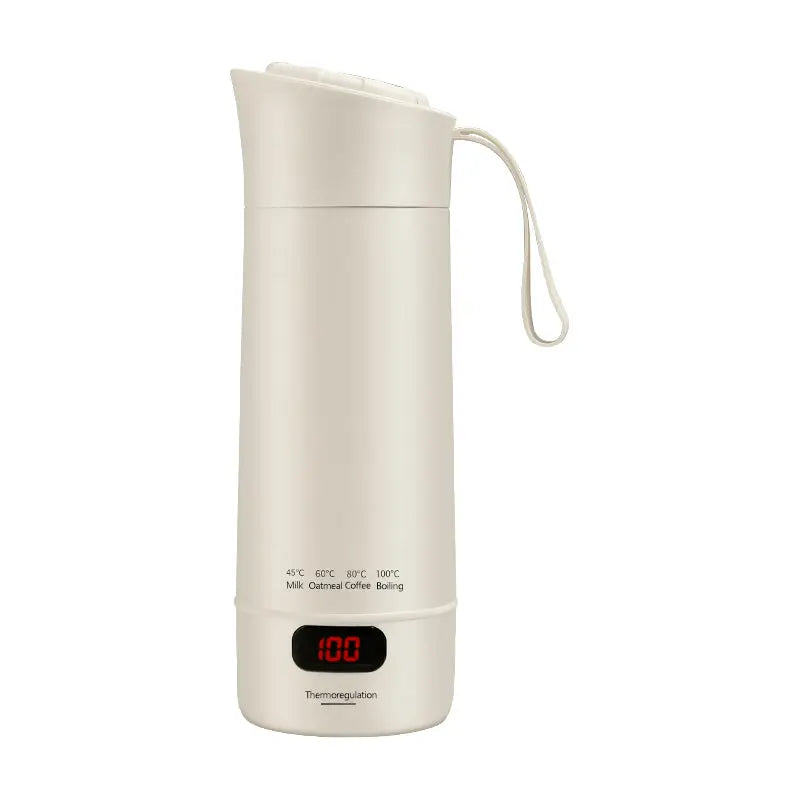 Tragbarer elektrischer Reisewasserkocher – 400 ml, 4 Temperaturstufen - Produktbild