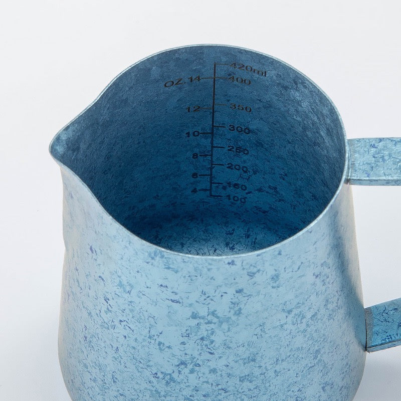 420ml Pure Titanium Milk Frothing Pitcher - detail view