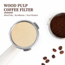 Coffee Filter Paper for Moka Pot 100pcs - color options