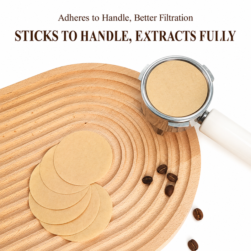 Coffee Filter Paper for Moka Pot 100pcs - lifestyle view