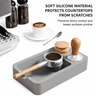 Espresso Tamping Mat with Tamper Stand - product photo 6