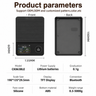 Yozcoffee smart coffee scale specifications with 0.1g graduation Bluetooth and 5000g range