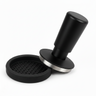 Spring-Loaded Espresso Tamper 49-58mm Stainless - base view