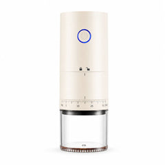 Yozcoffee Elektrische Kaffeemühle 38-stufig USB-C wiederaufladbares Keramikmahlwerk 25g Fassungsvermögen Schwarz/Milchtee
