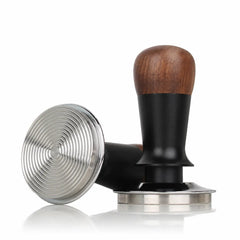 Yozcoffee Espresso Tamper 51/53/58mm Walnussholz Konstanter Druck